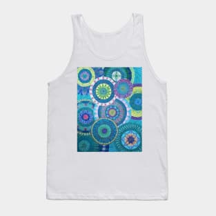 Ripples of Peacock Tank Top